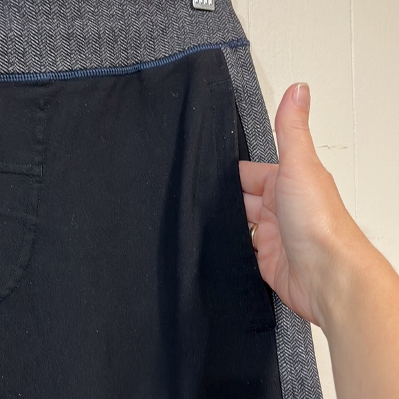 Lululemon Kung Fu Pant Black Herringbone Size M - Picture 10 of 16